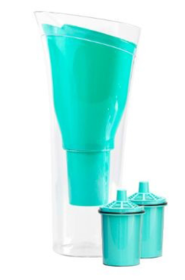 Filtro de agua verde agua